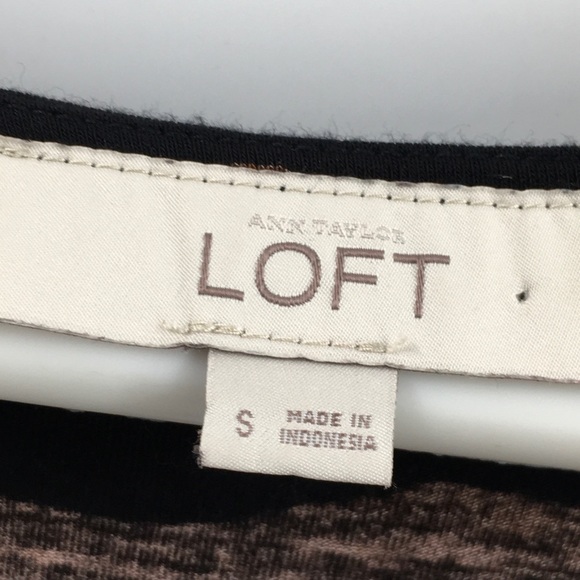 Ann Taylor Loft Animal Print Dress S - Picture 5 of 6